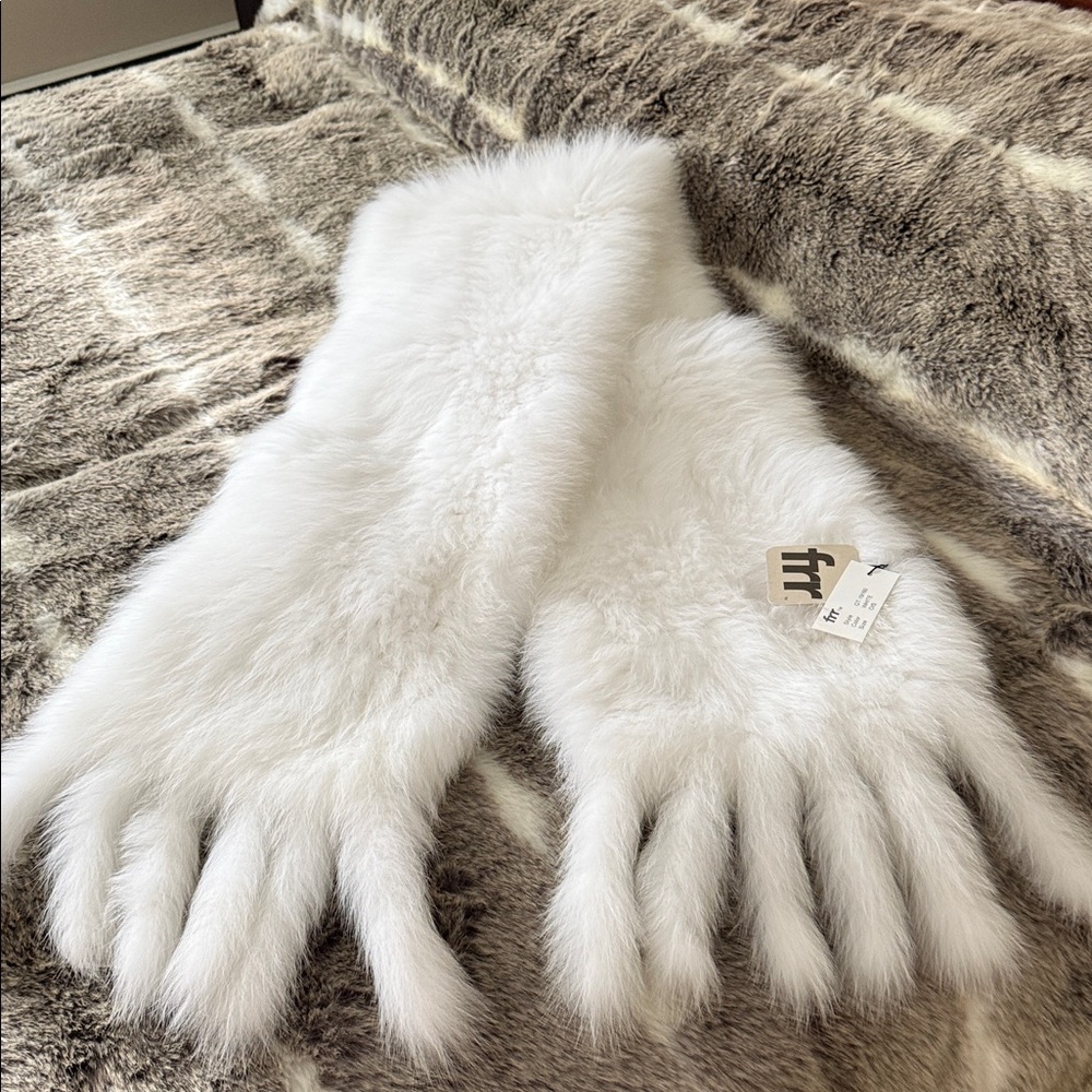 Elegant Genuine Fox Fur Scarf